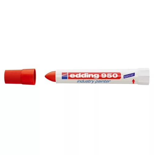 Edding 950 piros permanent ipari jelölőkréta
