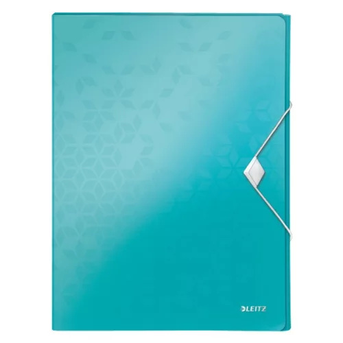 Leitz Wow Jumbo ledeno plava gumena mapa