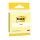 Post-it 6820 76x76 selbstklebender Notizblock, kanariengelb, 100 Blatt, 100 % PEFC, SGSCH-PEFC-COC-110078
