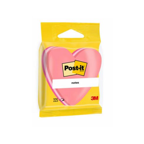 Post-it szív alakú öntapadós jegyzettömb