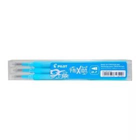 Pilot Frixion 0,7mm 3db-os világoskék rollertoll betét