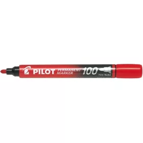 Pilot 100 gömb hegyű piros alkoholos filc