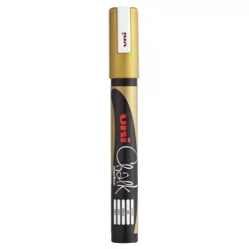Uni Chalk PWE-5M arany folyékony krétafilc