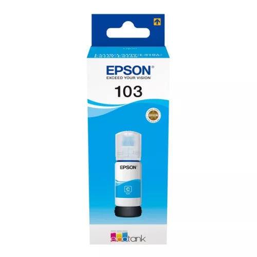 Epson C13T00S24A EcoTank 103 bočica s tintom od 65 ml, cijan