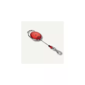 Robuster Yo-Yo-Karabiner, 1 Stück, roter Namensschildhalter