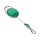 Robuster Yo-Yo-Karabiner, 1 Stück, grüner Namensschildhalter