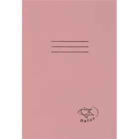 A4-Kartonmappe, rosa, mit Klappe