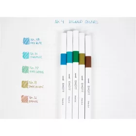   Uni Emott No.4 Island Colors 5db-os vegyes színű tűfilc készlet