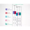 Uni Emott No.5 Candy Pop Colors 5db-os vegyes színű tűfilc készlet