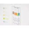 Uni Emott No.6 Nature Colors 5db-os vegyes színű tűfilc készlet