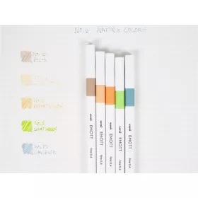   Uni Emott No.6 Nature Colors 5db-os vegyes színű tűfilc készlet