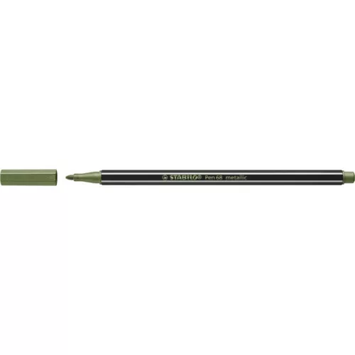 Stabilo Pen 68 metallic metál világoszöld filctoll
