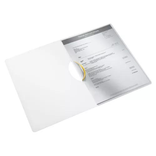 Leitz Wow Colorclip gelber Schnellverschluss-Ordner