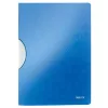 Leitz Wow Colorclip blauer Schnellverschluss-Ordner
