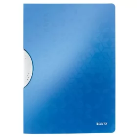 Leitz Wow Colorclip blauer Schnellverschluss-Ordner