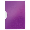 Leitz Wow Colorclip lila Schnellverschlussbinder