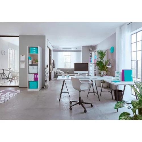 Leitz Wow Colorclip lila Schnellverschlussbinder