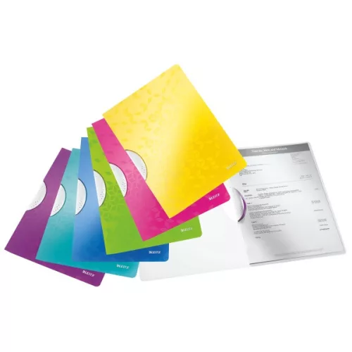 Leitz Wow Colorclip schwarzer Schnellverschluss-Ordner