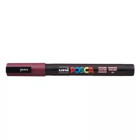 Uni POSCA PC-3M vörösbor marker