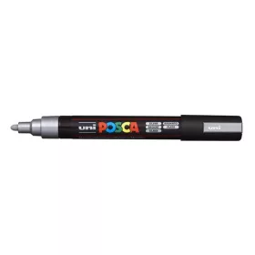 Uni POSCA PC-5M ezüst marker