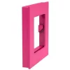 Dahle Mega XL 75x75mm quadratischer rosa magnetischer Fotorahmen