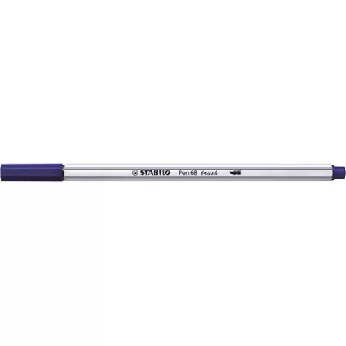 Stabilo Pen 68 brush sötétkék ecsetfilc