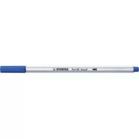 Stabilo Pen 68 brush tengerkék ecsetfilc
