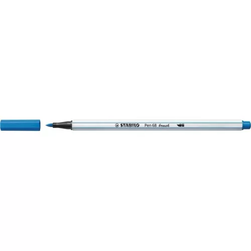Stabilo Pen 68 brush kék ecsetfilc