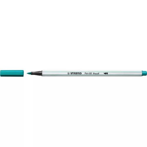 Stabilo Pen 68 brush türkizkék ecsetfilc