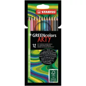 Stabilo Green colors Arty 12db-os színesceruza készlet