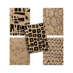  Pátria Design ECO Woodland A4 40lapos kockás vegyes színű füzet