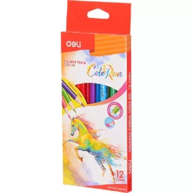Deli Color Run 12db-os színesceruza készlet
