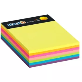 Stick'N MagicCube 101x76 mm 280 Blatt Neon-Notizblock