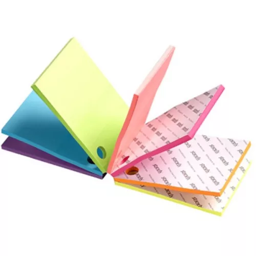 Stick'N MagicCube 101x76 mm 280 Blatt Neon-Notizblock