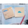 Stick'N KraftNotes 76x76 mm 100 Blatt selbstklebender Notizblock aus natürlichem Recyclingmaterial
