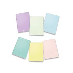 Pigna Monocromo Pastel A4 42lapos tűzött kockás füzet