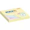 Stick'N 76x76 mm 100 Blatt 4-farbiger Pastell-Haftnotizblock