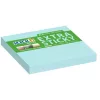Stick'N ExtraSticky Notizblock aus Recyclingmaterial, 76 x 76 mm, 90 Blatt, pastellblau