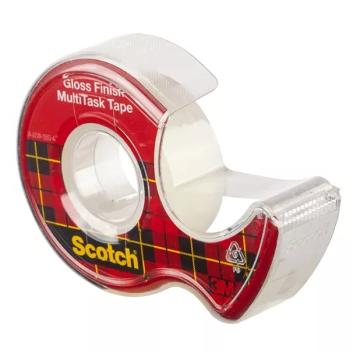 Scotch Crystal Clear 19mmx7,5m ragasztószalag-adagoló