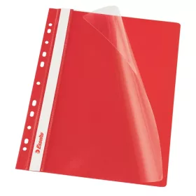Esselte A4-Ordner, 10 Stück/Box, rot, Schnellordner
