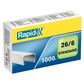 Rapid Standard 26/6 1000 Stück/Box Schnürclips