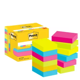   Post-it Energy 38x51mm 12 Blöcke/Box selbstklebende Notizblöcke 100% PEFC, SGSCH-PEFC-COC-110078