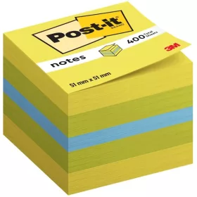   Post-it 2051-L 51x51mm Mini-Selbstklebeblock aus gemischtem Kalk, 100% PEFC, SGSCH-PEFC-COC-110078