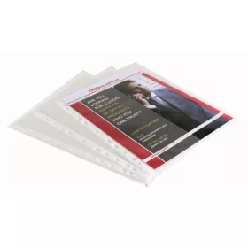   Office Depot A4 40 mikron 100 db/cs narancsos lefűzhető genotherm
