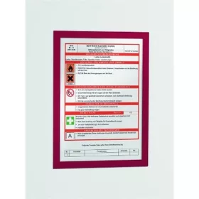   Durable Duraframe A4 2db piros öntapadó információs keret