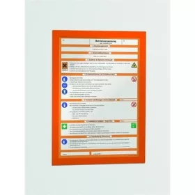  Durable Duraframe A4 2db zöld öntapadó információs keret
