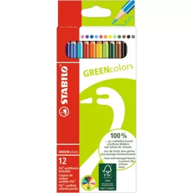 Stabilo Greencolors 12db-os színesceruza készlet