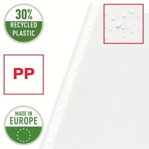 Esselte 85 mikron 100db/cs narancsos lefűzhető genotherm