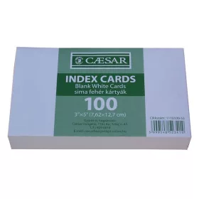 Caesar-Karteikarten, 100 Stück/Packung
