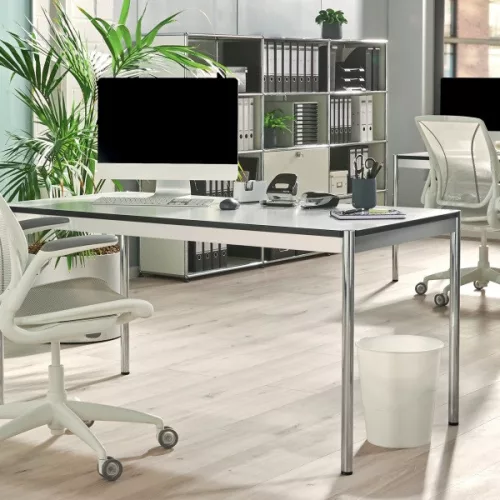 Leitz 5548 elöltöltős kézi ezüst/kék fűzőgép